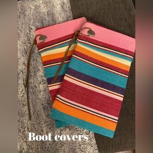 Boot covers (serape)
